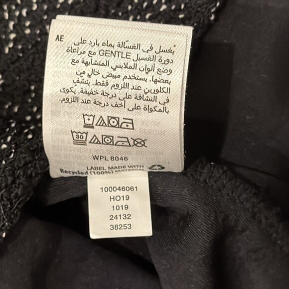 Maison Jules Women's Collared Shift Dress Black White Size L - Picture 10 of 11